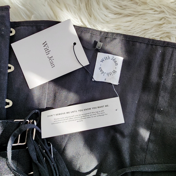 WITH JANE FASTEN STRAPPLES TOP HARDWEAR NWT SIZE SMALL - Picture 5 of 15